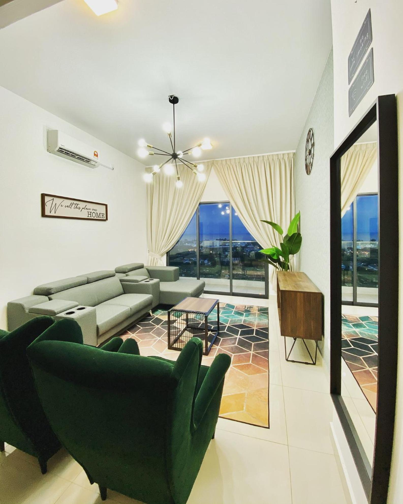 Terengganu Dreamscapes At Icon Residence, Spacious With Nature View Куала-Тренгану Номер фото